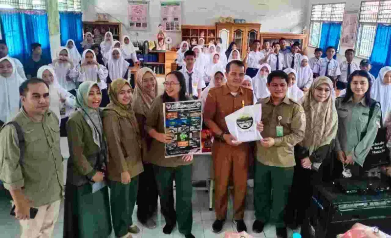 Gandeng IPEHINDO Sulsel, BBKSDA Sulsel Gelar School Visit dan Pembinaan Kader Konservasi