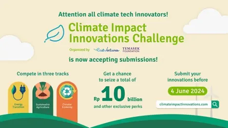 East Ventures dan Temasek Foundation Gelar “Climate Impact Innovations Challenge 2024”   