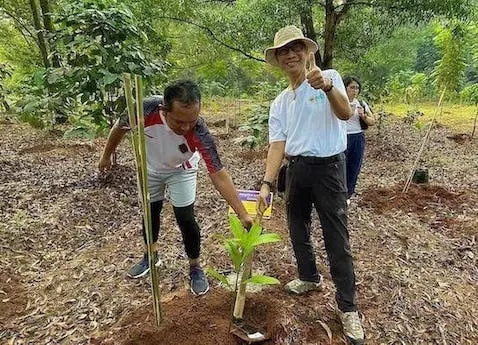 Belantara Foundation dan Merck Indonesia Tanam 300 Pohon Khas Jakarta di Cilangkap