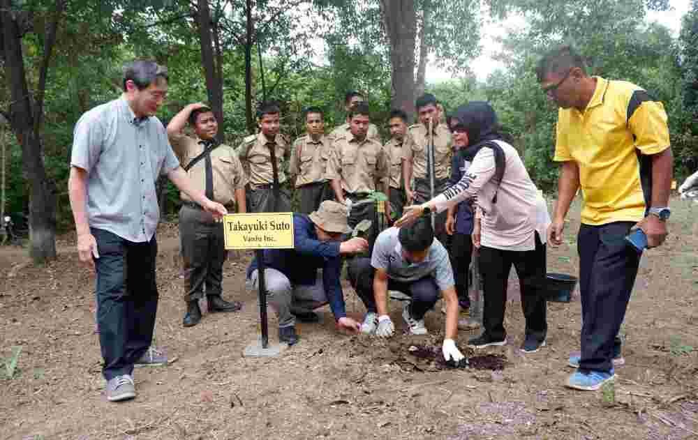 Belantara Foundation Ajak Mitra Sektor Swasta Jepang Partisipasi Aksi Iklim lewat Tanam Pohon
