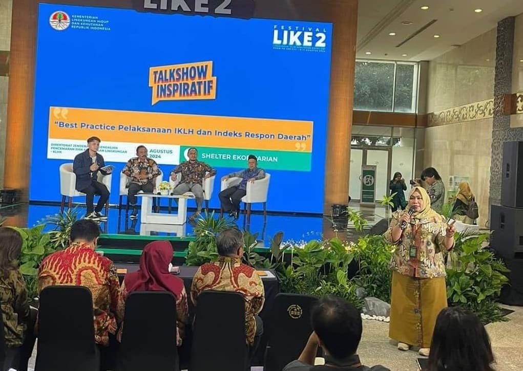 Hadiri Dialog Inspiratif IKLH dan IRD di Festival LIKE 2, Kepala P3E SUMA Tekankan Integrasi Program Multisektor