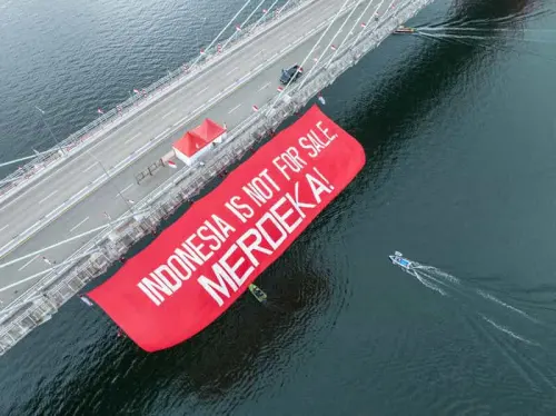 Indonesia is Not For Sale, Merdeka dari Kerusakan Lingkungan dan Pelemahan Demokrasi