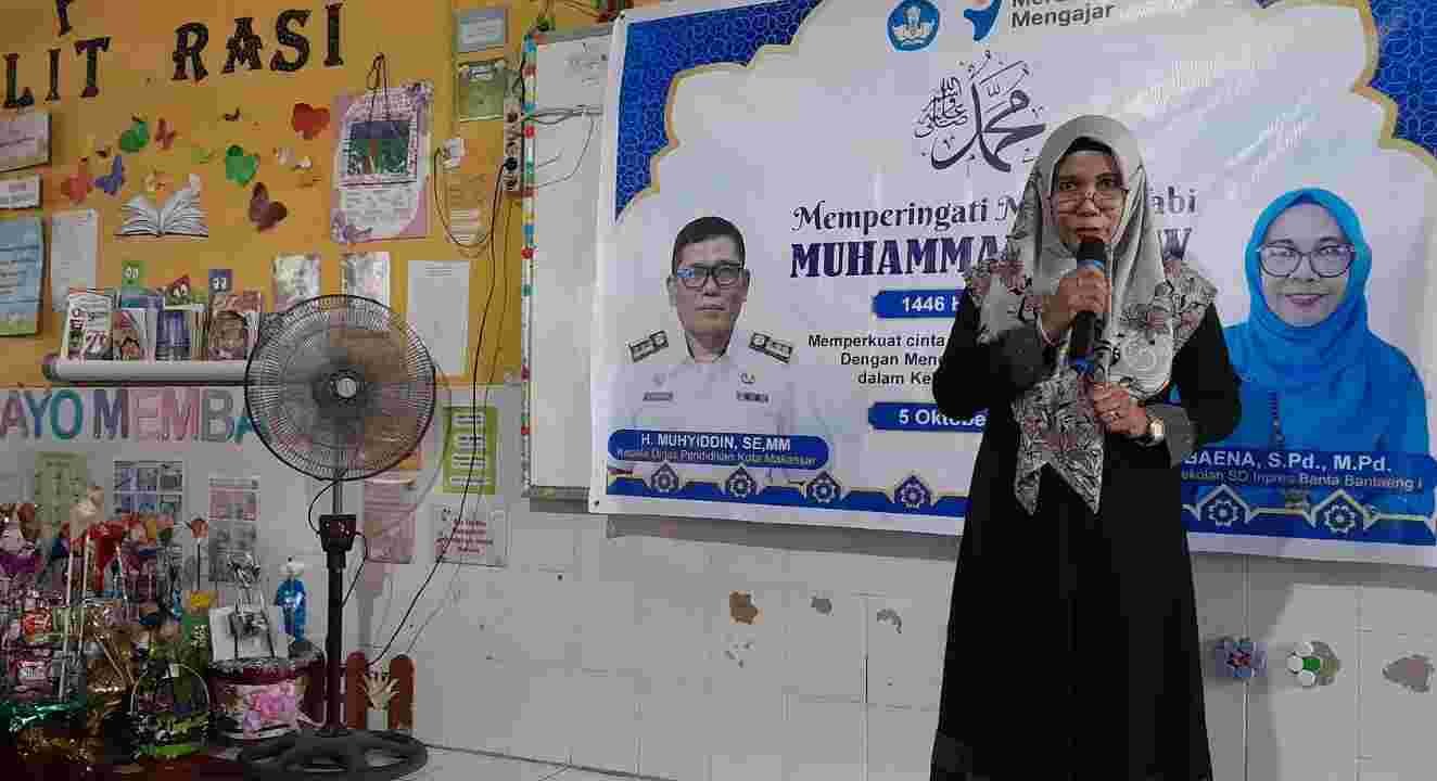 SD Inpres Banta-Bantaeng 1, Sekolah dalam Lorong yang Mampu  Raih Adiwiyata Nasional 2024