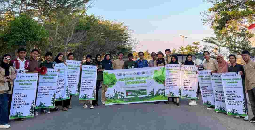 Peringati Sumpah Pemuda, Aksi Bersih dan Campaign Pro Iklim Digelar di Bulukumba.