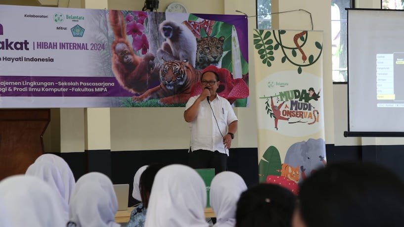 Universitas Pakuan dan Belantara Perkuat Literasi Biodiversitas Siswa SMA di Bogor