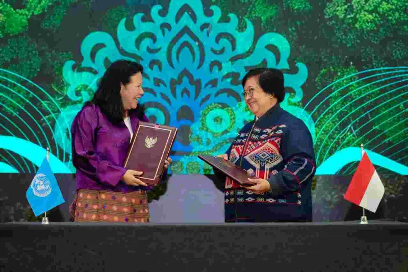 KLHK dan UNEP Jalin Kerja Sama di Bidang Lingkungan Hidup dan Kehutanan