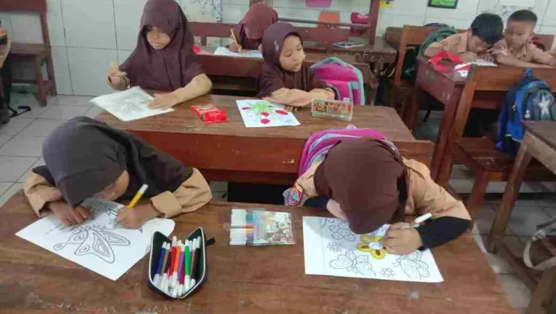 Peringati Hari Jadi Kota Makassar, SDN Parinring Giatkan Literasi Puspa dan Satwa