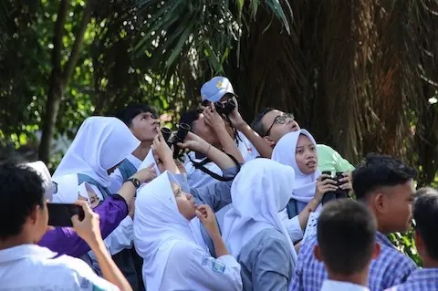 Unpak dan Belantara Edukasi Siswa SMA di Bogor Mendata Biodiversitas