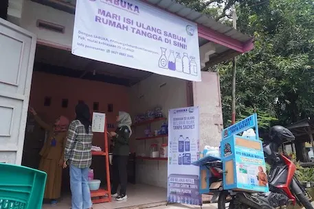 Berkat Toko Refill, Sampah Sachet di Bulukumba Berkurang 21 Ribu Kemasan