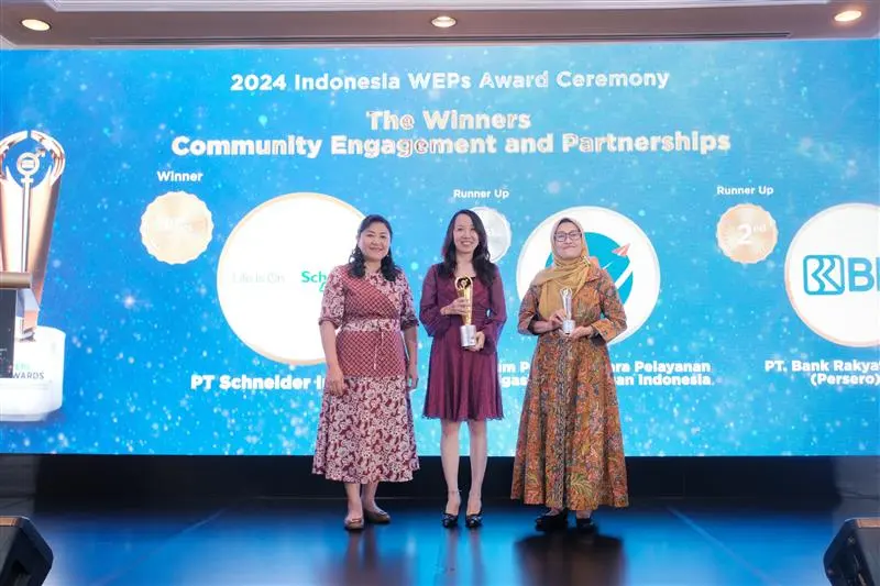 Bukti Komitmen Kesetaraan Gender, Schneider Electric Raih WEPs Awards 2024