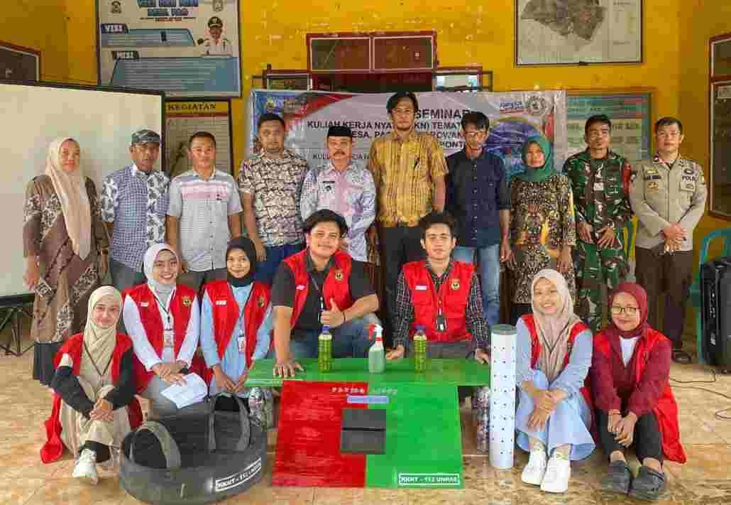 Mahasiswa KKNT Unhas Gelar Sosialisasi dan Pembuatan Pestisida Nabati dari Daun Pepaya di Desa Pao