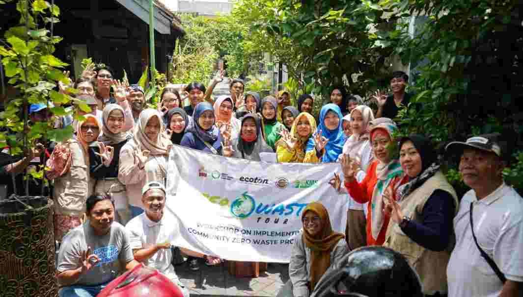 Melalui GKMS Gresik,  ECOTON Gaungkan Gerakan "Food Waste No More" dan Kelola Sampah Organik
