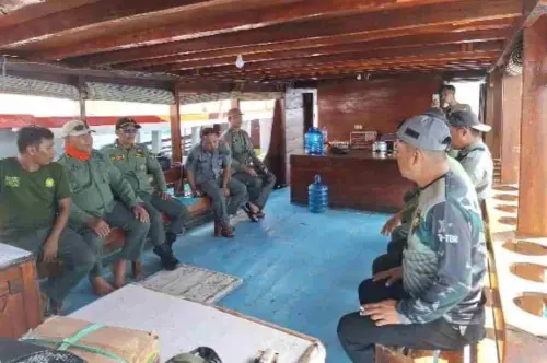 Cegah Destruktif Fishing, BTNTBR Tingkatkan Patroli dan Pengawasan