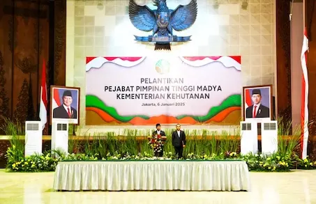 Menhut Lantik 11 Pejabat Baru, Ini Nama-namanya!