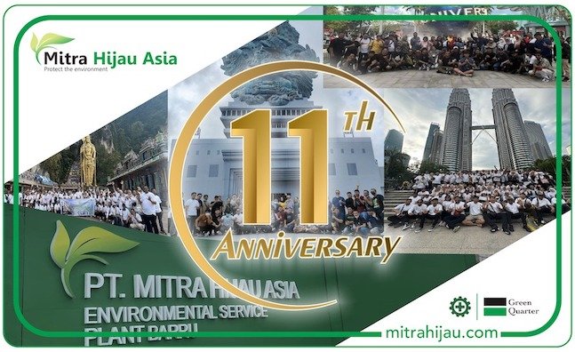 HUT Ke-11, PT Mitra Hijau Asia Semakin Terdepan Menangani Limbah B3 di Indonesia