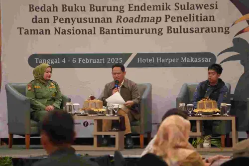 Bedah Buku Burung Endemik Sulawesi, Kisah Visual untuk Inspirasi Konservasi