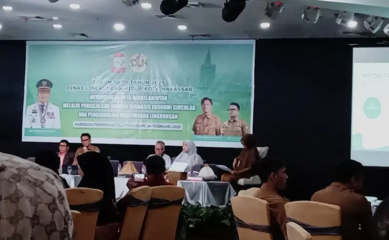 DLH Kota Makassar Gelar Forum SKPD, Dorong Perbaikan Tata Kelola Sampah