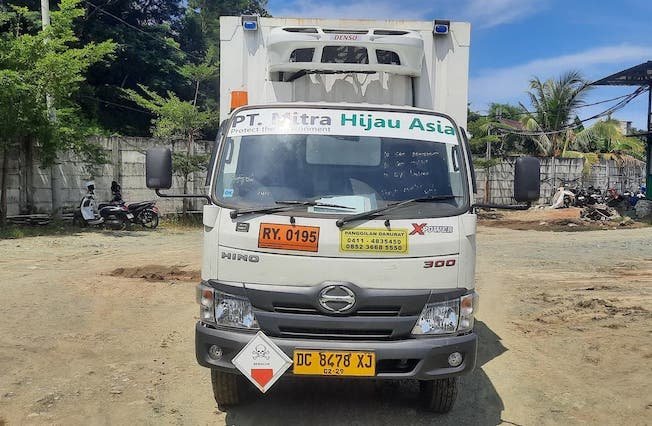 Mitra Hijau Asia Rencana Menambah Pendingin di Seluruh Mobil Box Pengangkut Limbah medis