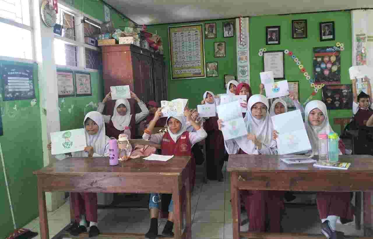 SD Negeri Parinring Makassar Perkuat Edukasi Lingkungan di Hari Bumi