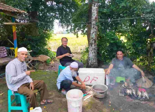 Berbalut Pepohonan, Silaturahmi Idulfitri dan Diskusi Literasi Lingkungan Berdetak di Takalar