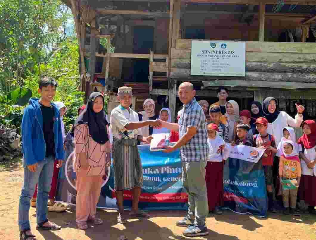 Kolaborasi Hijau Membuka Pintu Ilmu di Sekolah Kolong, Maros
