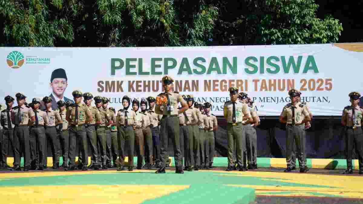 Tak Sekadar Lulus, Lulusan SMKKN Siap Menjaga Hutan dan Napas Bangsa