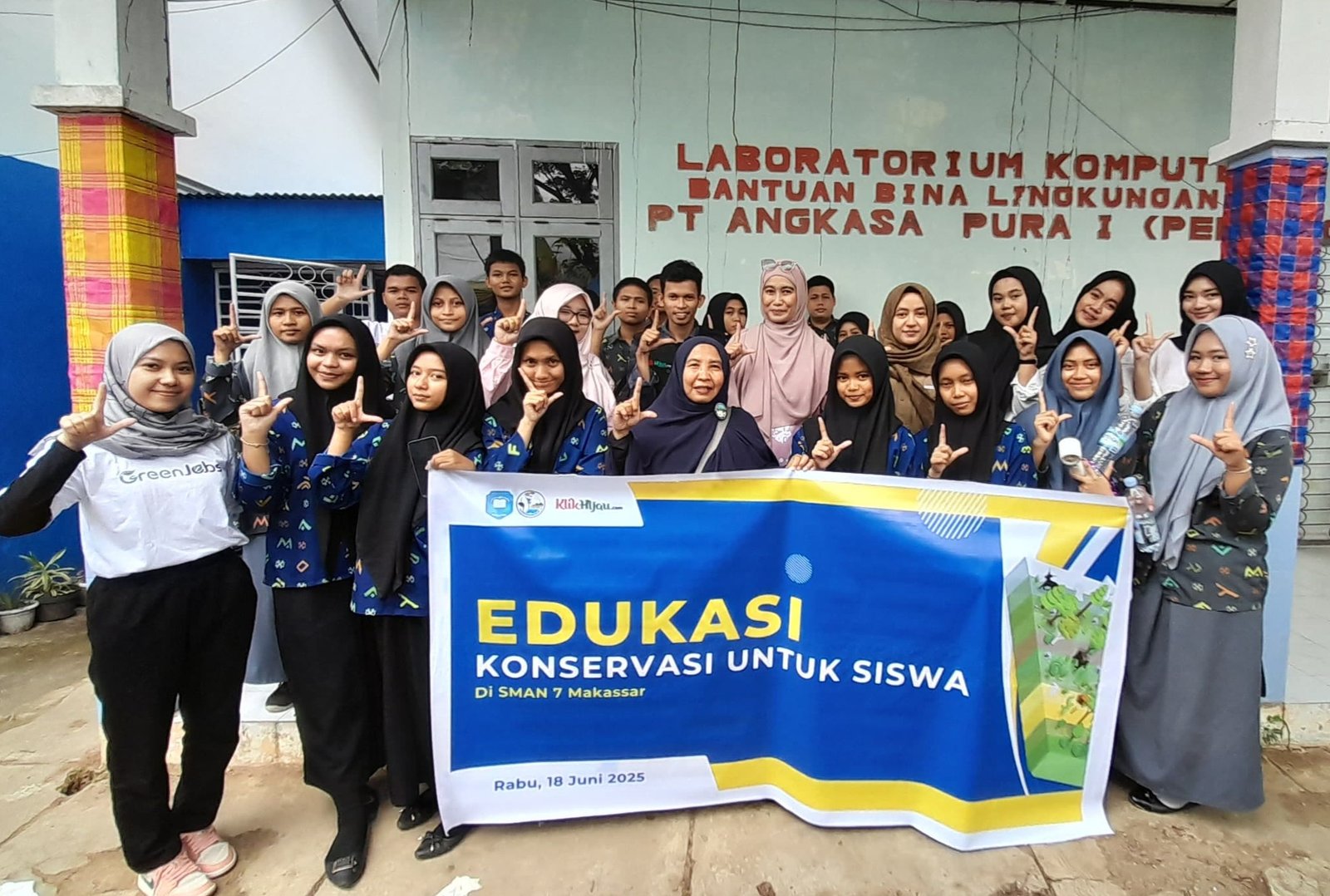 Siswa SMAN 7 Makassar Panen Ilmu Konservasi dari BBKSDA Sulsel dalam P5
