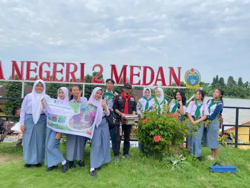 HUT ke-7, GRAS Sosialisasi Lingkungan Kepada Anggota PALH SMAN 2 Medan