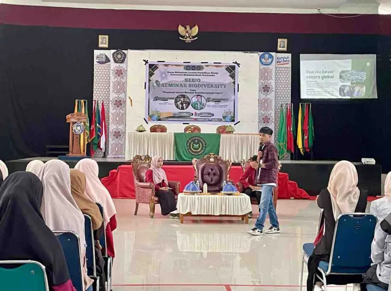 IMJ Biologi UMB Bulukumba Gelar Seminar Perihal Keanekaragaman Hayati