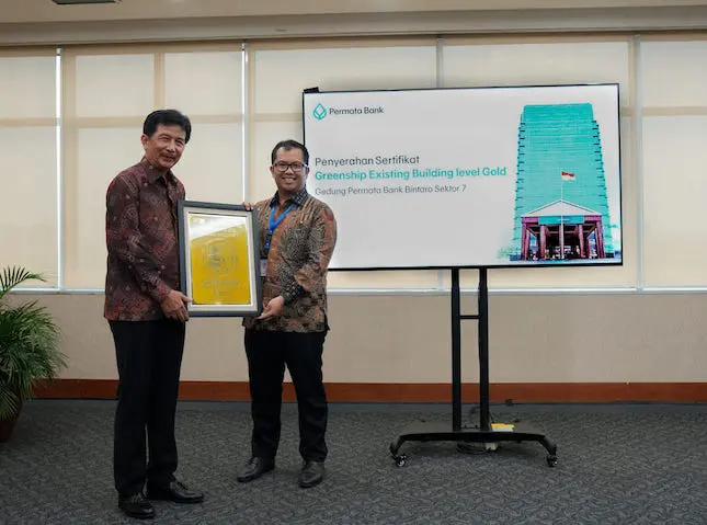 Terapkan Praktik Ramah Lingkungan, Gedung Permata Bank Raih Sertifikasi Green Building