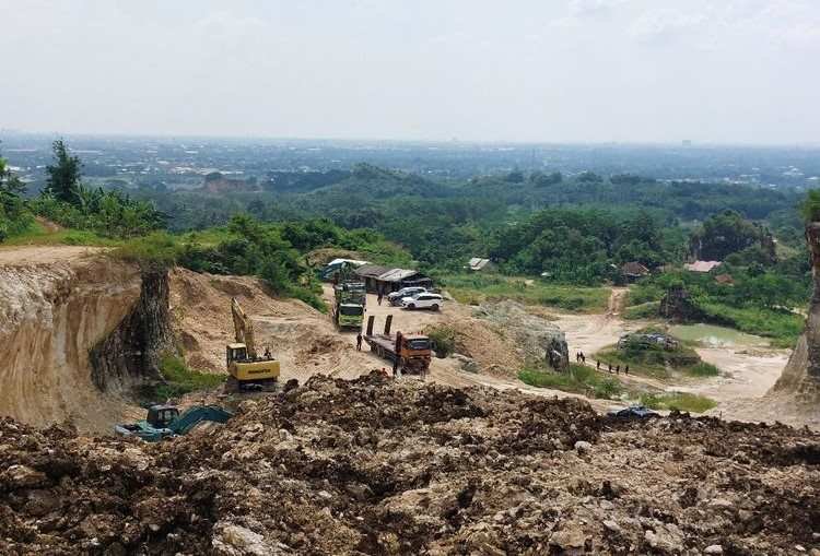 Tak Berizin, Gakkum Kehutanan Tertibkan Aktivitas Pertambangan di Klapanunggal,  Bogor