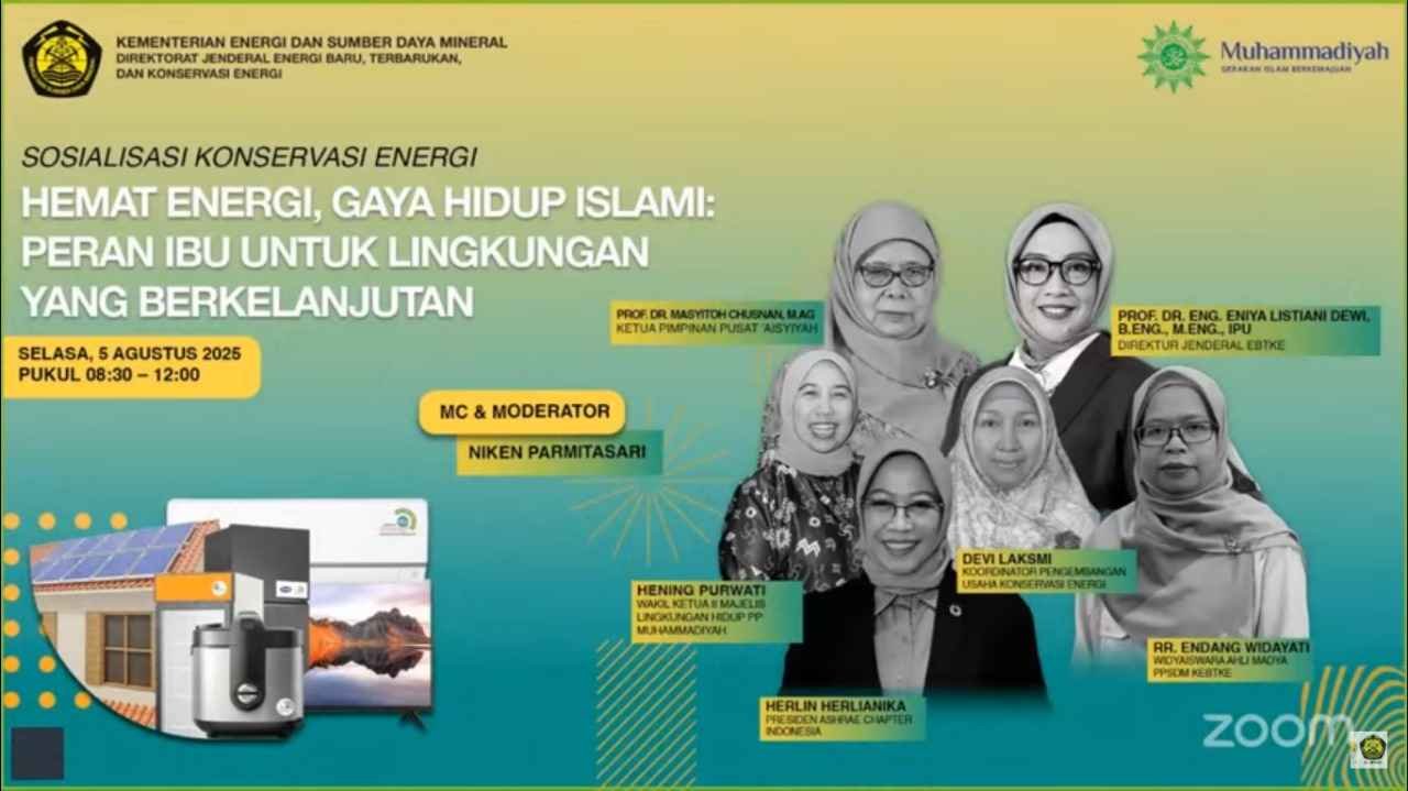 Mendorong Gaya Hidup Hemat Energi Berbasis Nilai Islami di Lingkungan Keluarga