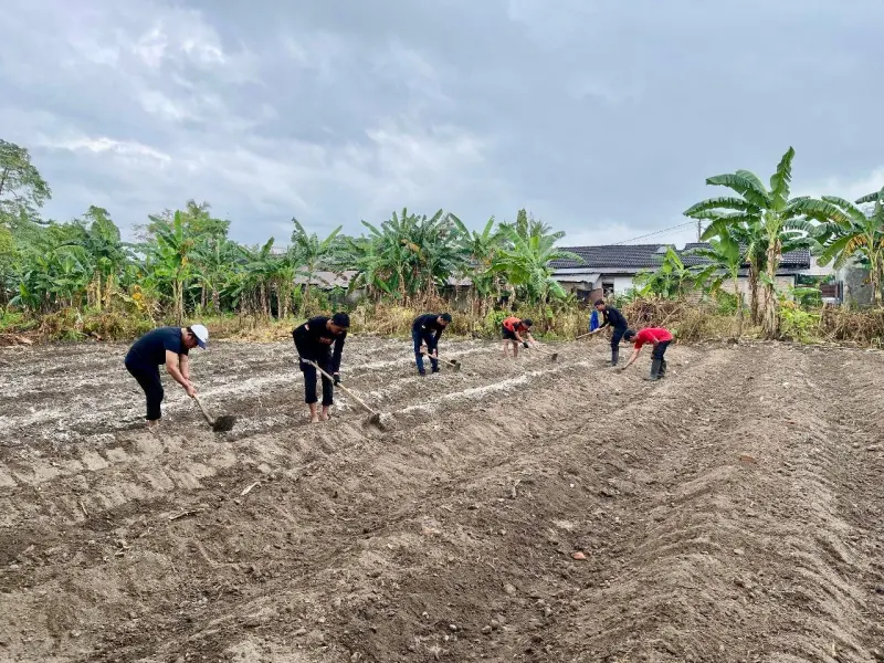 Damkar Menanam, Lahan Kantor Menjadi Kebun Produktif di Bulukumba