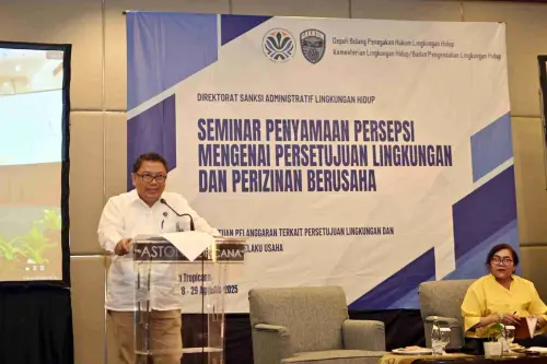 Menyamakan Persepsi  Persetujuan Lingkungan dan Perizinan Berusaha Lingkup Direktorat Sanksi Administratif LH