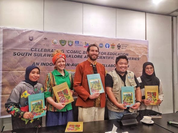 Dari Cerita Rakyat ke Halaman Bergambar: Komik yang Menjaga Ingatan Maros Pangkep