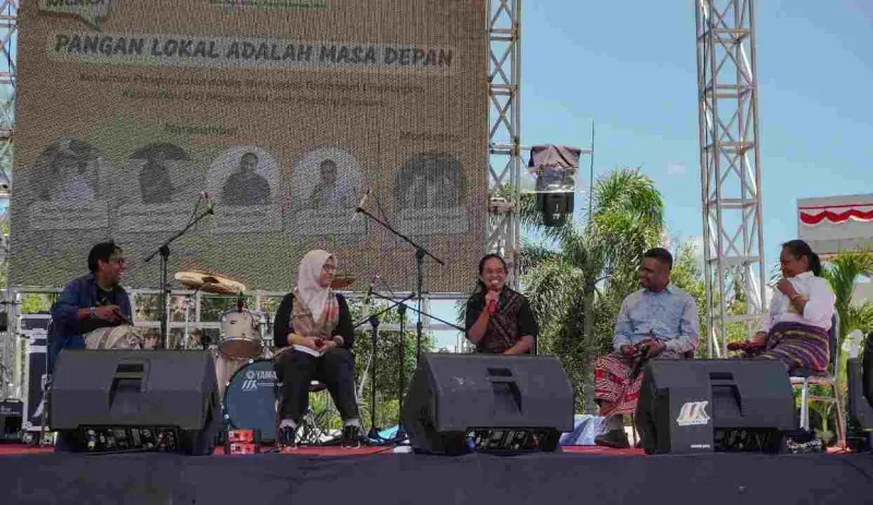 Irmawati Daeng So’na Angkat Suara di Festival Hai Mnahat "Pangan Lokal adalah Masa Depan"