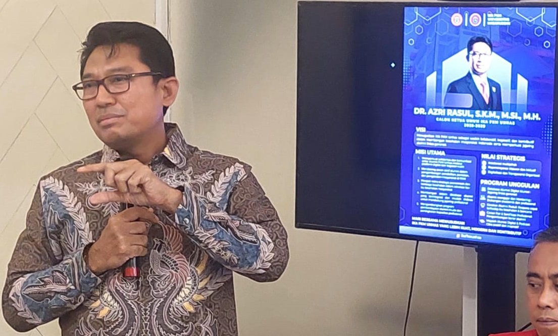 Resmi Punya Ketua Baru, IKA FKM Unhas Dipimpin Dr. Azri Rasul dengan Fokus Perkuat Jaringan Alumni