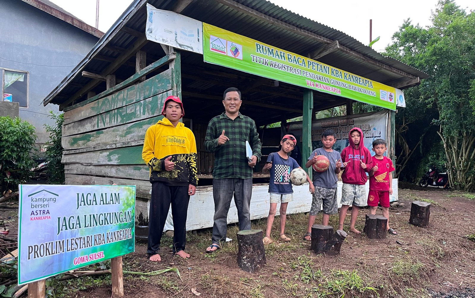 Inspiratif! Rumah Koran Komunitas Gowa Terima Penghargaan IB Awards 2025