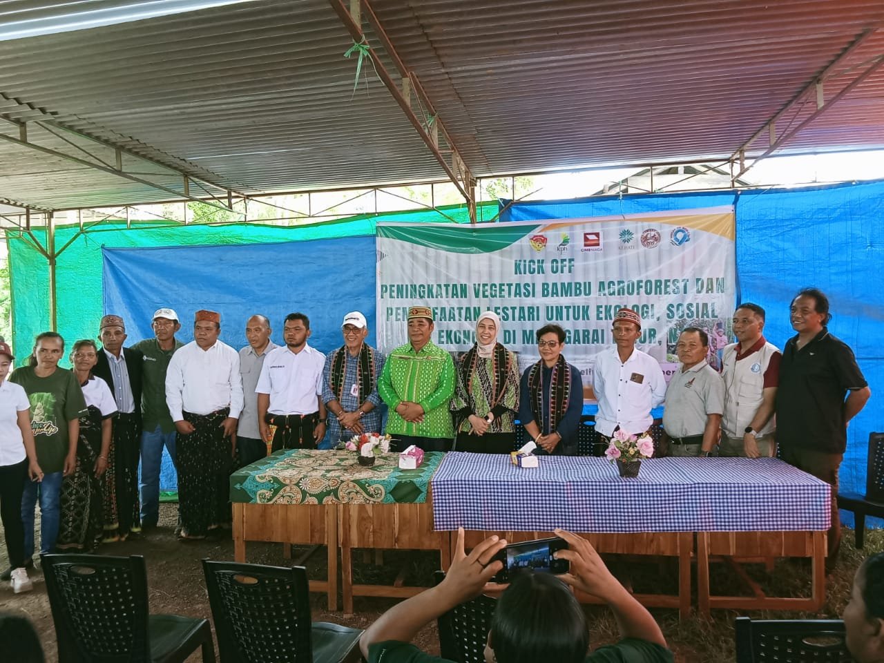 Kolaborasi Lestarikan Vegetasi Bambu di Manggarai Timur