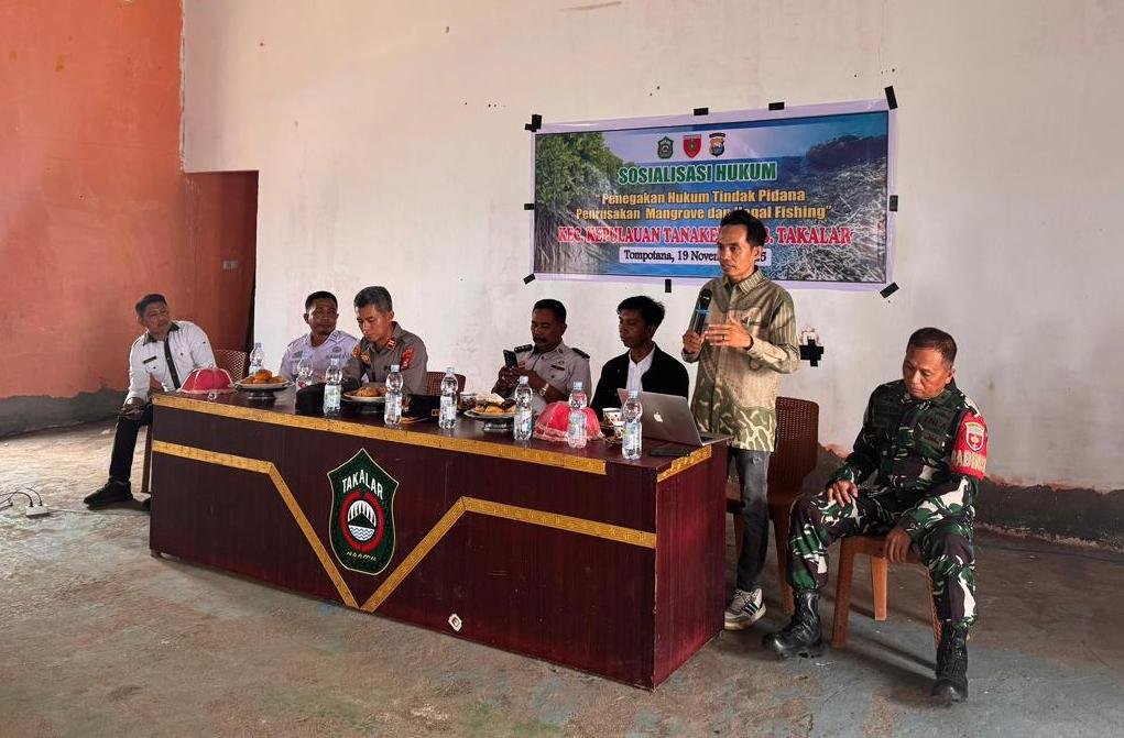 Sosialisasi Perlindungan Mangrove di Pulau Tanakeke, Perlu Komitmen Berkelanjutan
