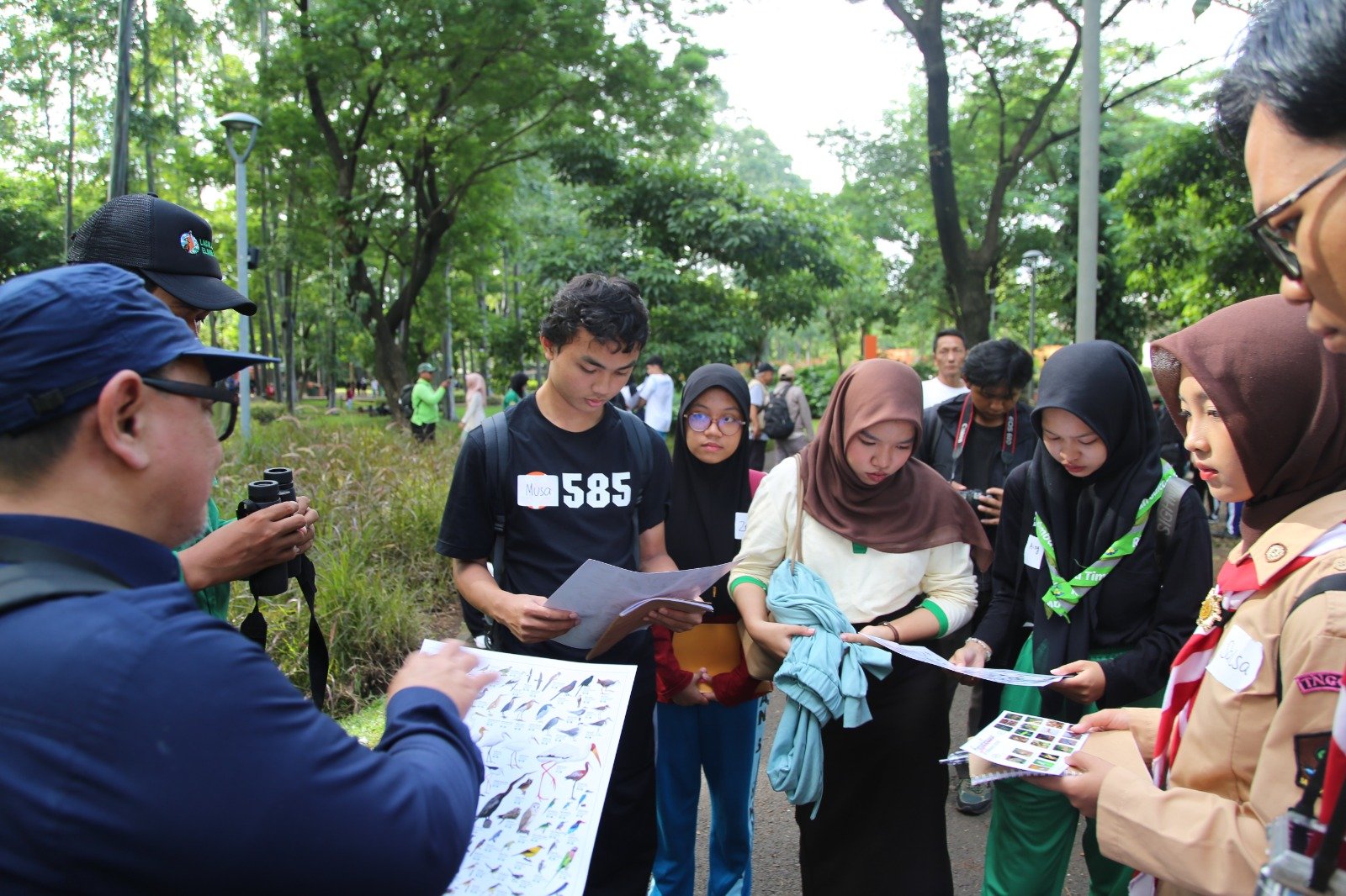 Belantara Foundation Gelar Pendataan Biodiversitas di Kawasan Tebet Eco Park Jaksel