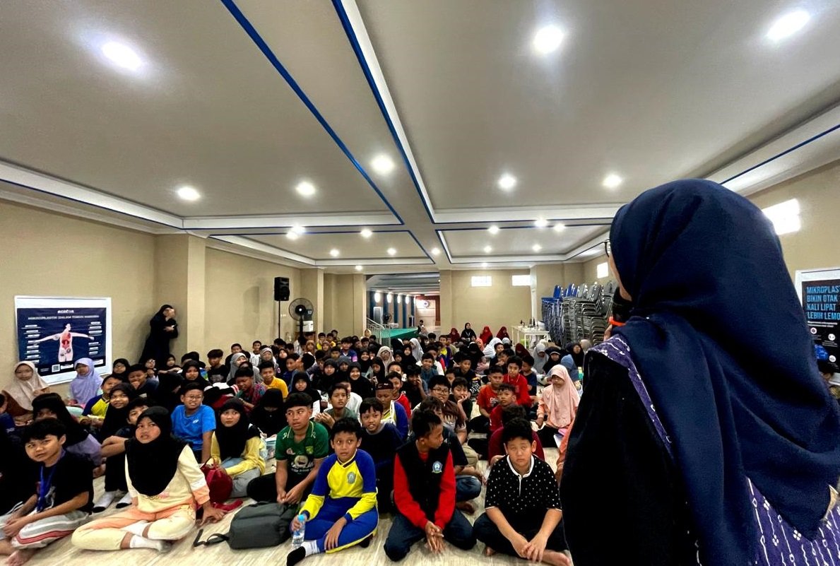 Pentingnya Aksi Sejak Dini, 600  Siswa SD Muhammadiyah Belajar Bahaya Mikroplastik