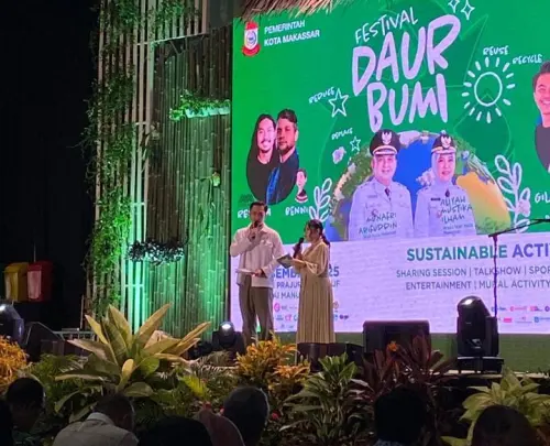 Festival Daur Bumi 2025 Target Makassar Bebas Sampah 2029