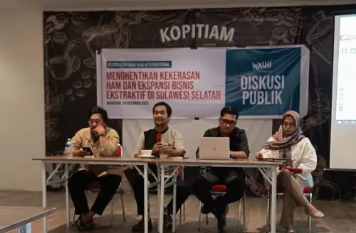Sorotan Hari HAM, Bisnis Ekstraktif di Sulsel Kian Massif, Ancaman Serius!