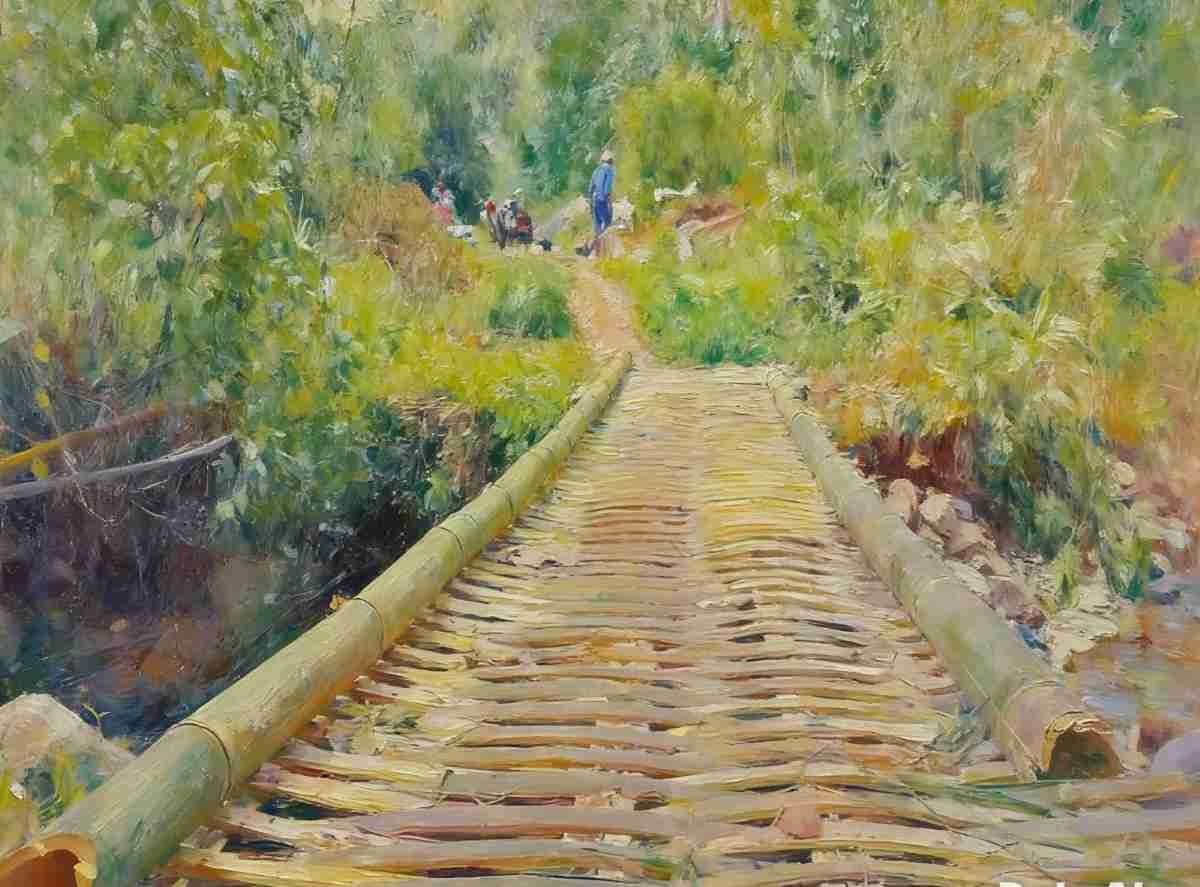 Pada Jembatan Bambu Itu