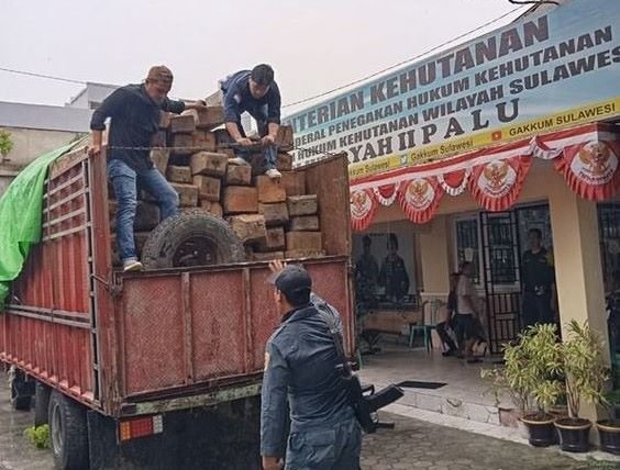 Tersangka Kasus Pengangkutan Kayu Ilegal di Jalur Trans Palu – Tolitoli Siap Disidangkan