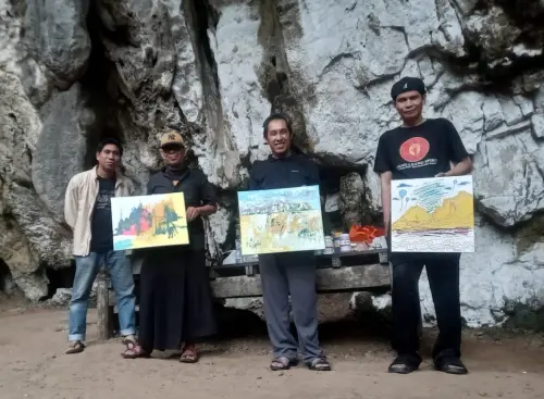 Menuju Pameran "Spirit Leang-leang" 2026, Seniman Makassar Jelajahi Karya Prasejarah