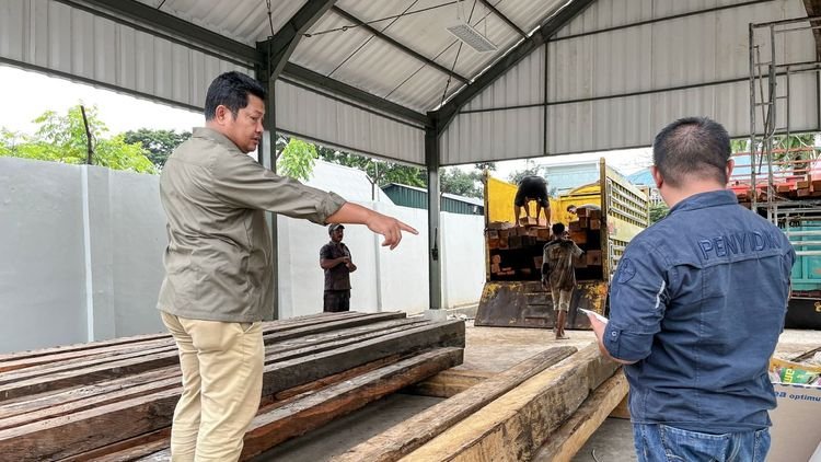 Pemilik Kayu Asal Morowali Resmi Jadi Tersangka Peredaran Kayu Ilegal di Sulsel