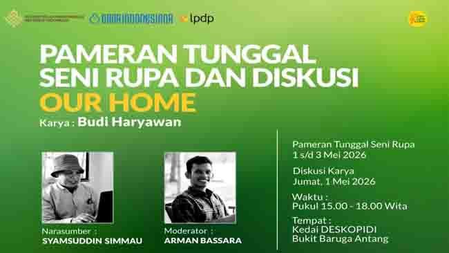 Pameran “Spirit Leang-Leang”: Budi Haryawan Hadirkan ‘Our Home’ sebagai Jejak Waktu dan Solidaritas
