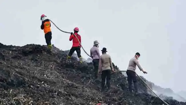 Mewaspadai  Risiko Kebakaran TPA Akibat El Nino